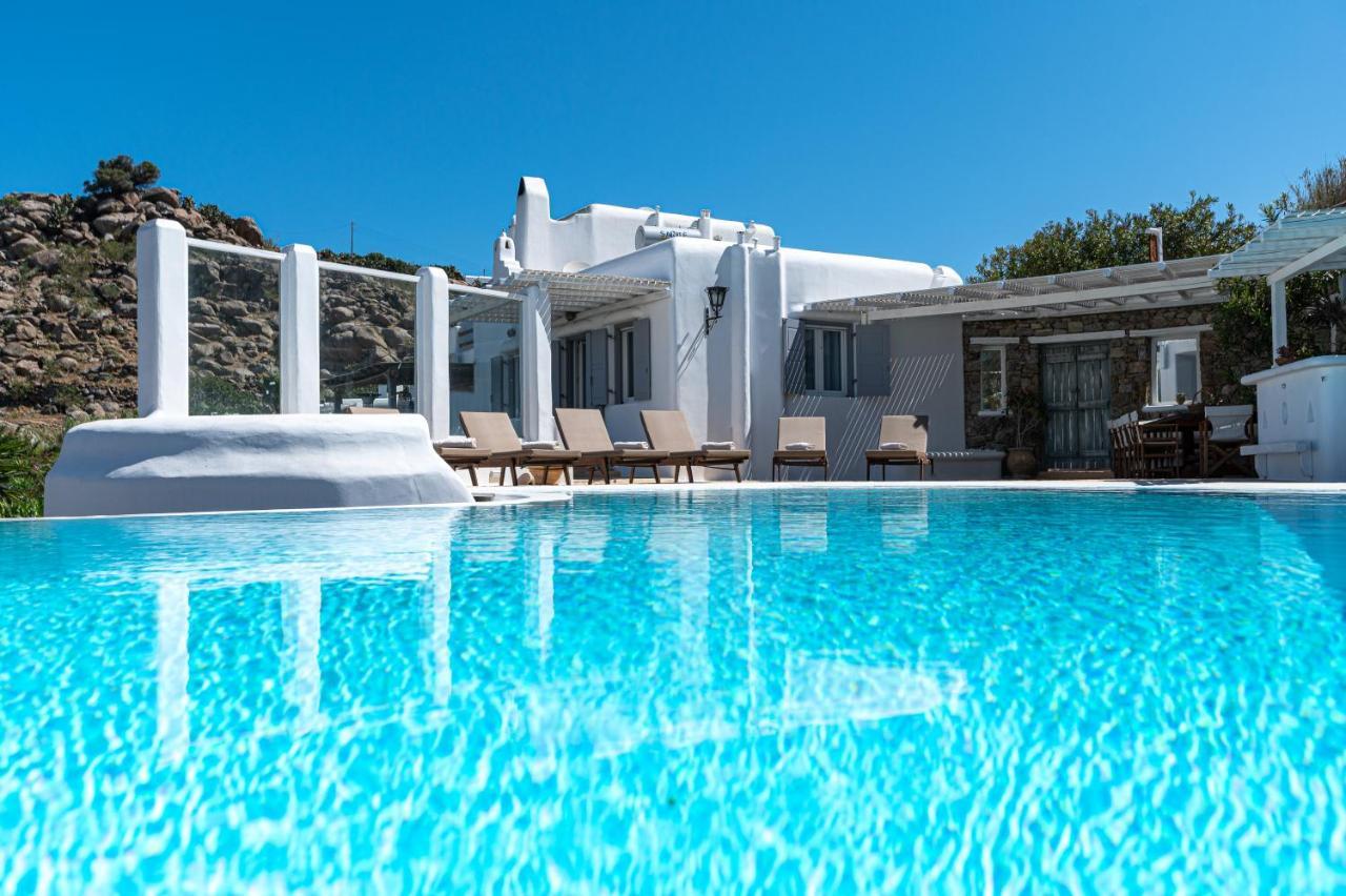 9 Muses Villas Mykonos Ornos  Exterior foto