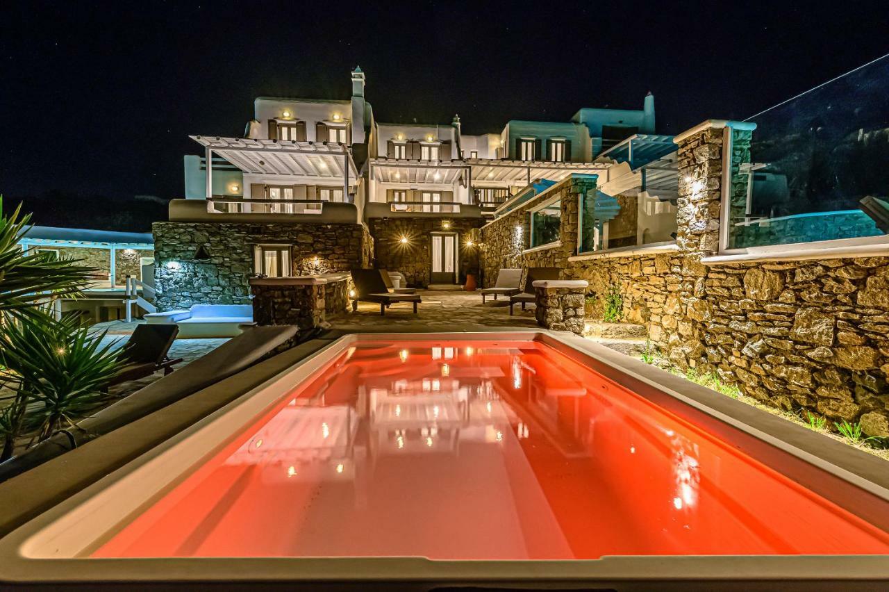 9 Muses Villas Mykonos Ornos  Exterior foto