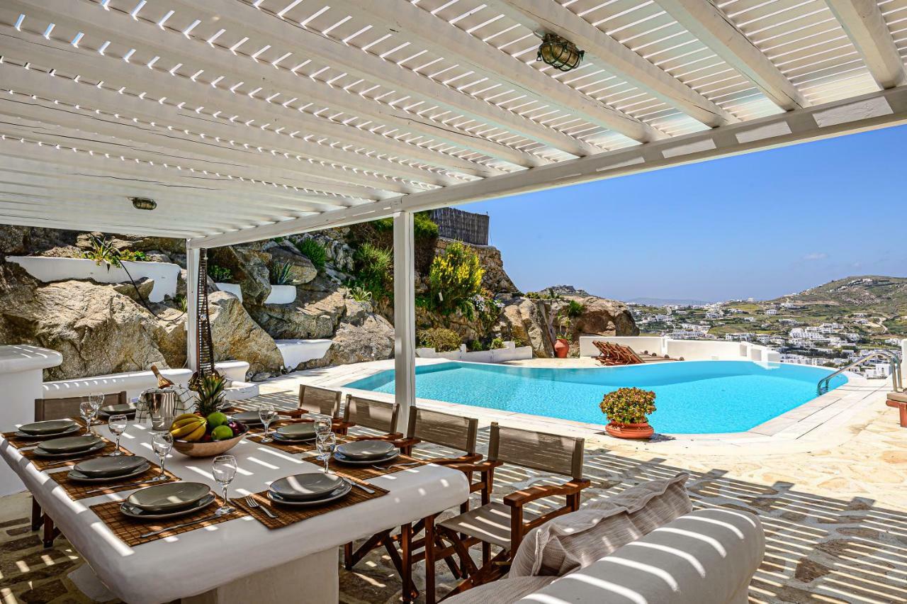 9 Muses Villas Mykonos Ornos  Exterior foto
