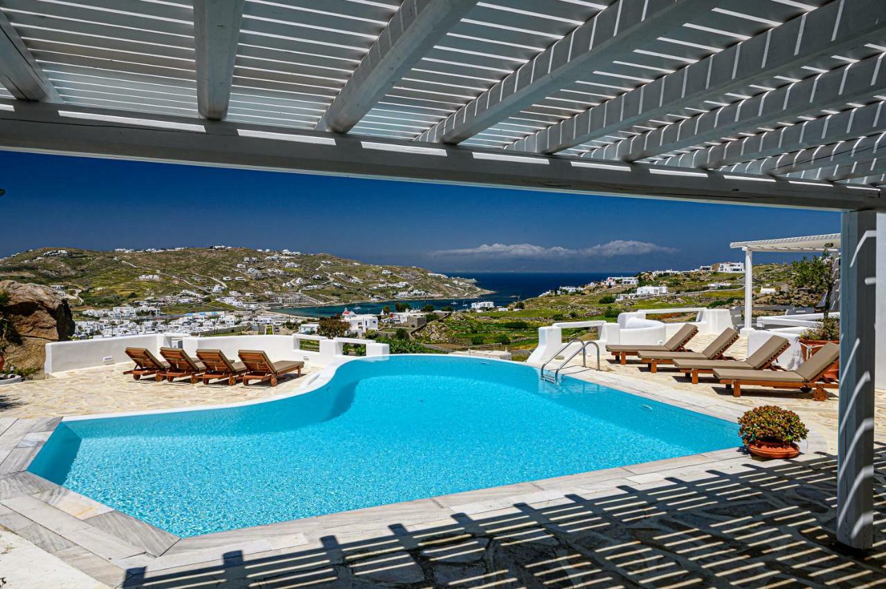 9 Muses Villas Mykonos Ornos  Exterior foto
